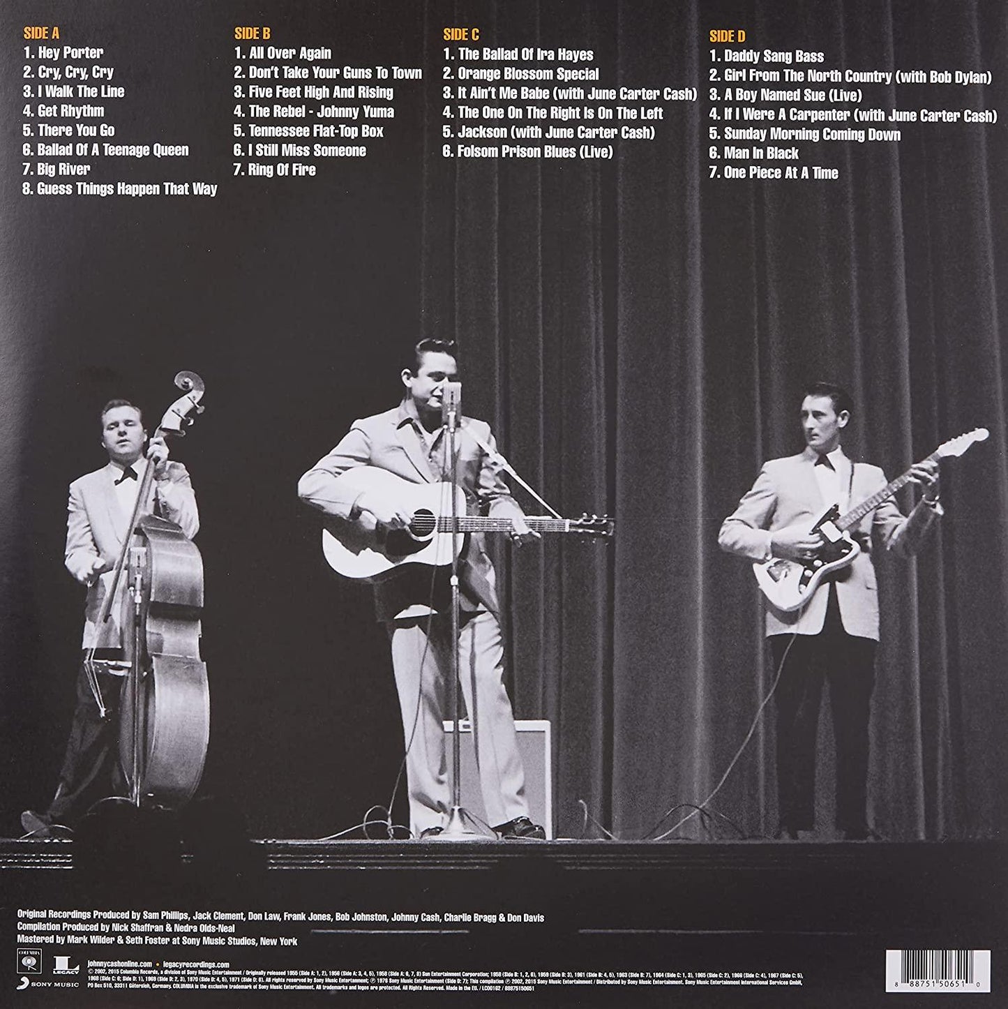 Johnny Cash - The Essential Johnny Cash (Remastered) (2 LP) - Joco Records
