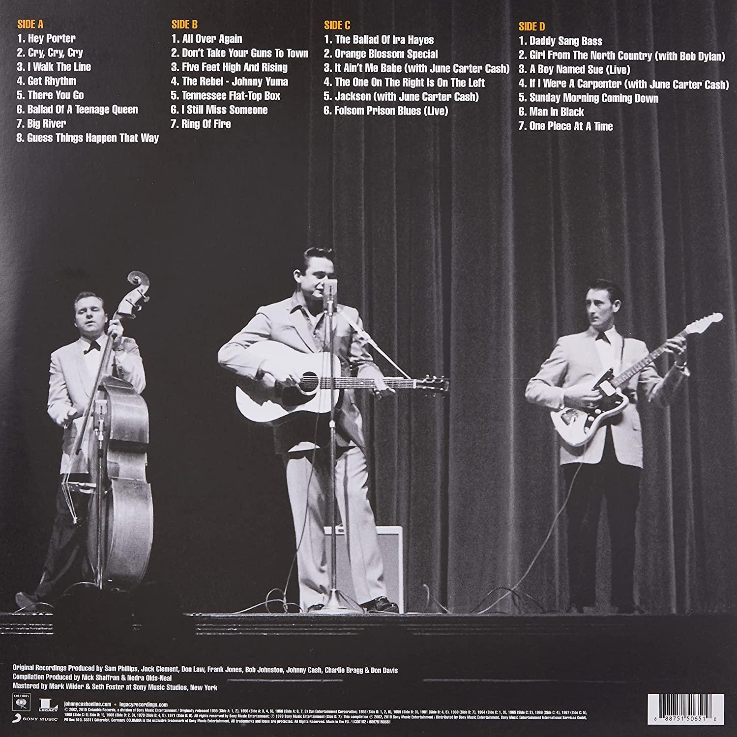 Johnny Cash - The Essential Johnny Cash (Remastered) (2 LP) - Joco Records