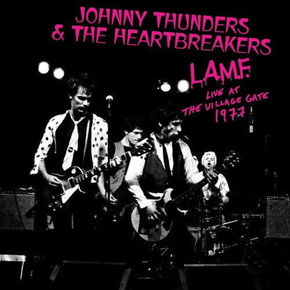 Johnny Thunders & The Heartbreakers - L.A.M.F. Live At The Village Gate 1977 (Color Vinyl, Pink & Black Splatter) - Joco Records