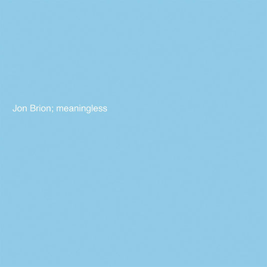Jon Brion - Meaningless (Vinyl) - Joco Records