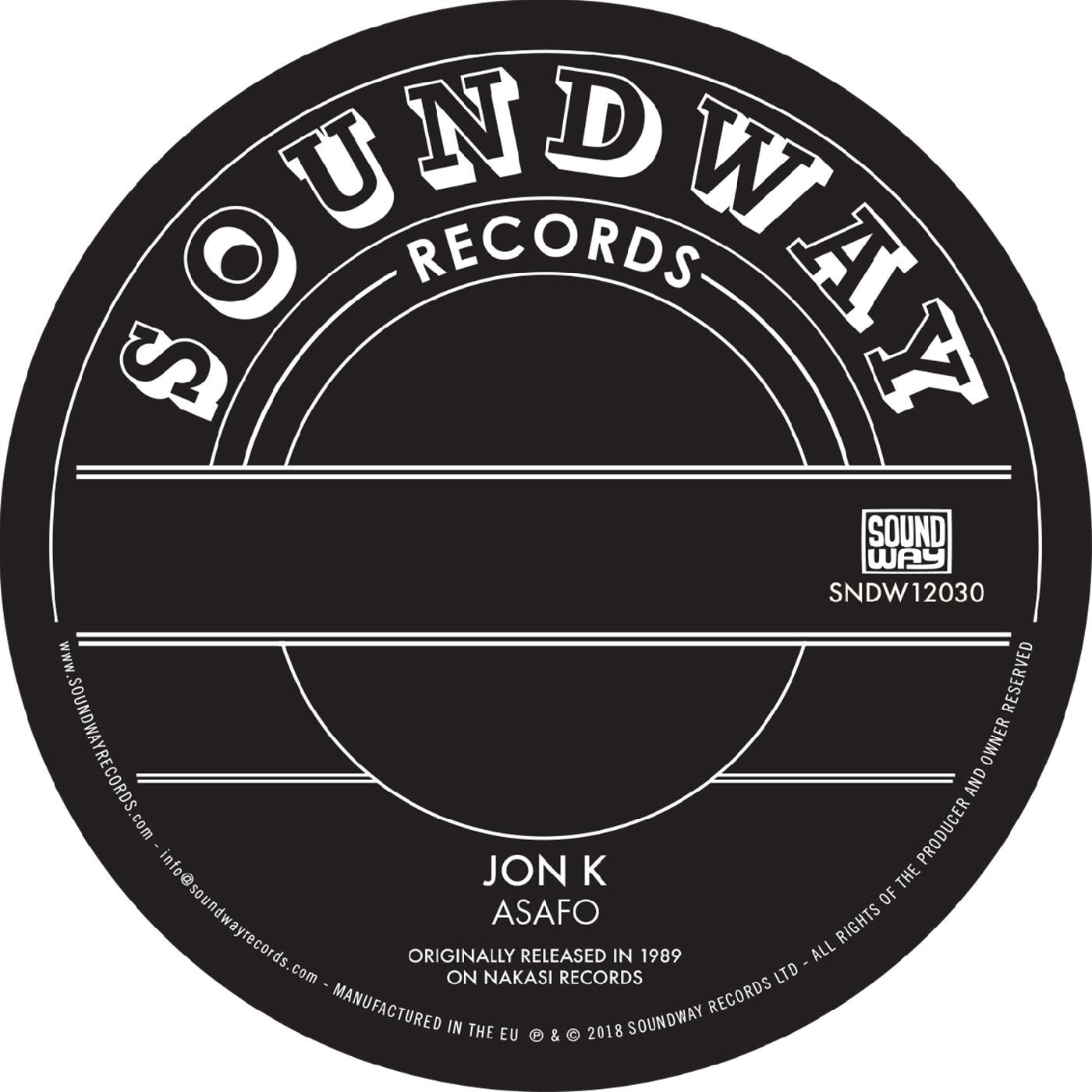 Jon K / Pat Thomas - Asafo / Enye Woa (Vinyl) - Joco Records