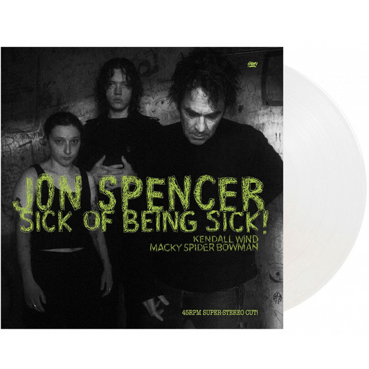 Jon Spencer - Sick Of Being Sick! (Limited Edition, Clear Vinyl) (LP) - Joco Records