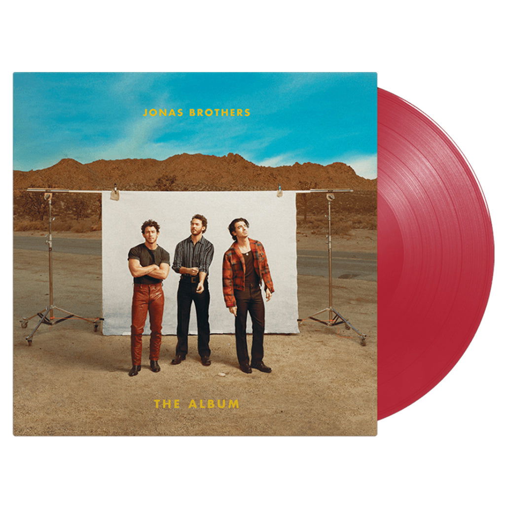 Jonas Brothers - Album (Limited Edition Import, Cherry Vinyl) (LP) - Joco Records