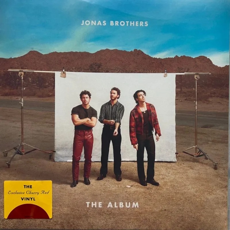 Jonas Brothers - Album (Limited Edition Import, Cherry Vinyl) (LP) - Joco Records