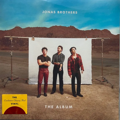 Jonas Brothers - Album (Limited Edition Import, Cherry Vinyl) (LP) - Joco Records