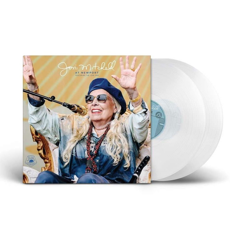 Joni Mitchell - At Newport (Indie Exclusive, Crystal Clear Vinyl) (2 LP) - Joco Records