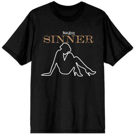 Judas Priest - Sin After Sin Sinner Slogan Lady (T-Shirt) - Joco Records