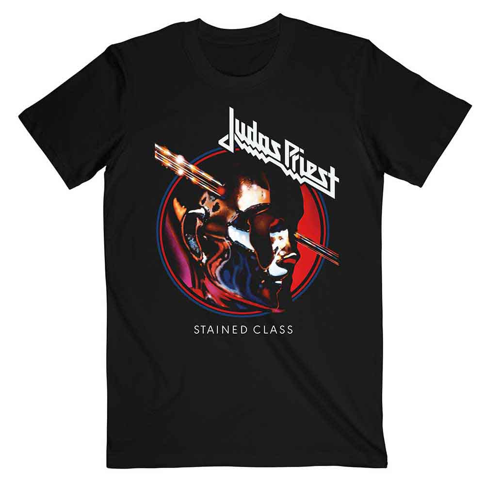 Judas Priest - Stained Class Album Circle (T-Shirt) - Joco Records