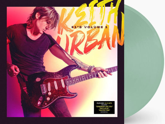 Keith Urban - Keith Urban - #1's Volume 1 (Limited Edition, Coke Bottle Green, Clear Vinyl, Poster) - Joco Records