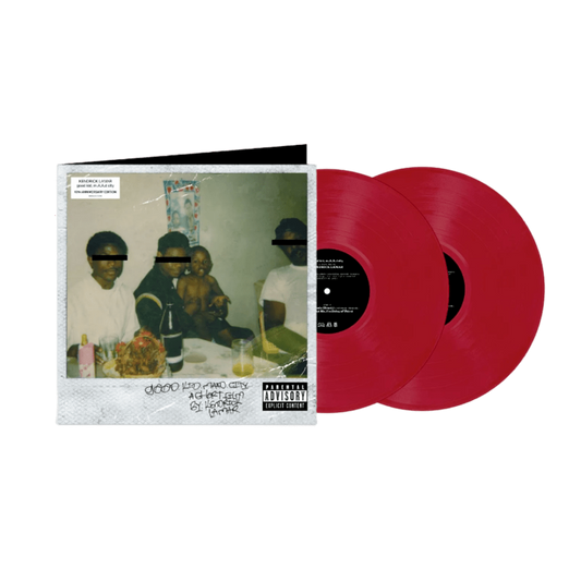 Kendrick Lamar - good Kid, M.A.A.D City (10th Anniversary Edition, Limited Edition, Opaque Apple Red Color Vinyl) (Import) (2 LP) - Joco Records