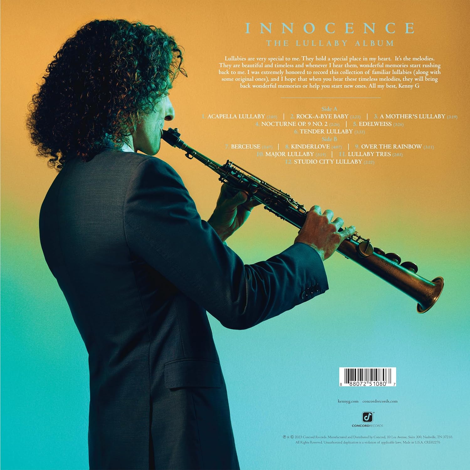 Kenny G - Innocence (LP) - Joco Records