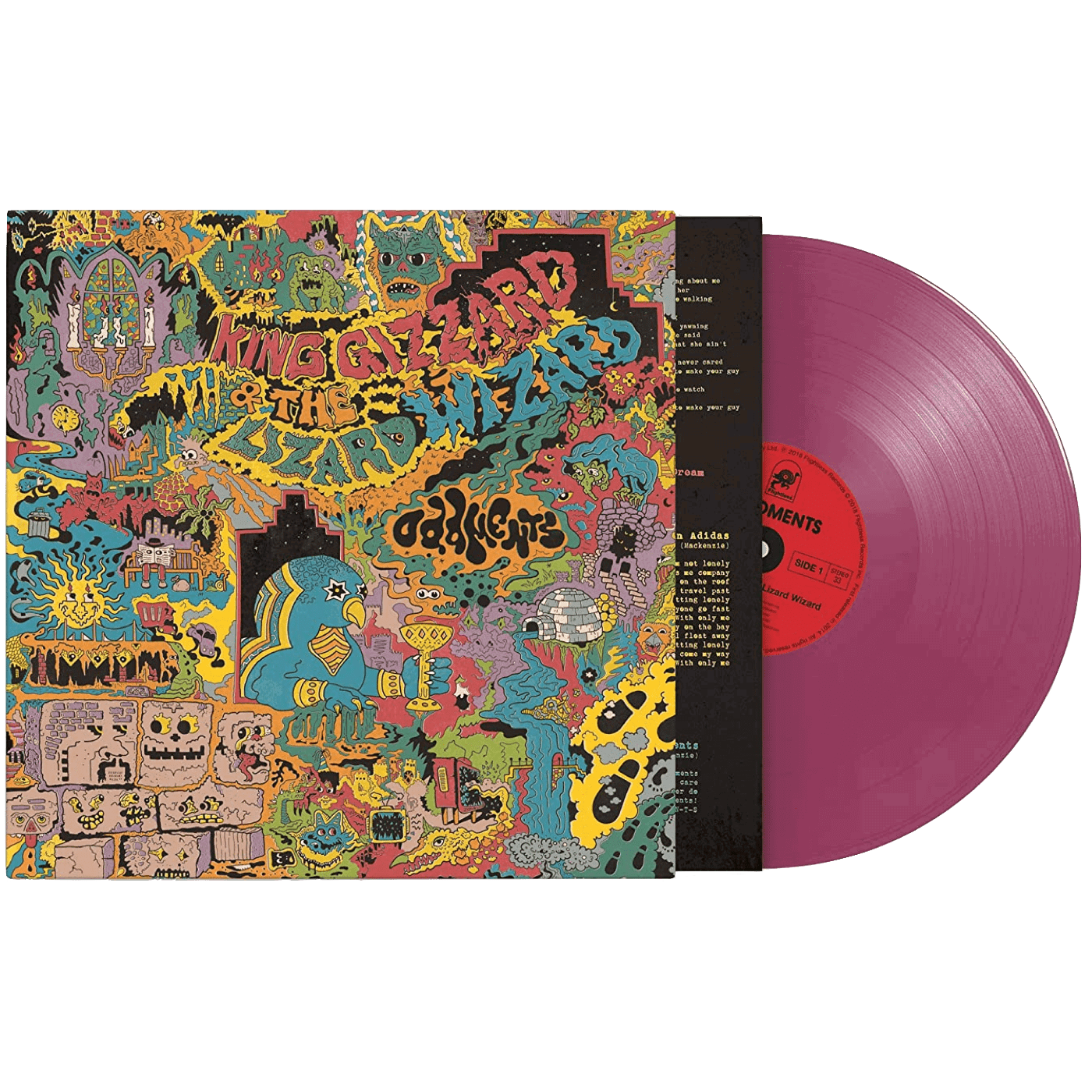 King Gizzard & The Lizard Wizard - Oddments (Limited Edition, Gatefold, Purple Color) (LP) - Joco Records