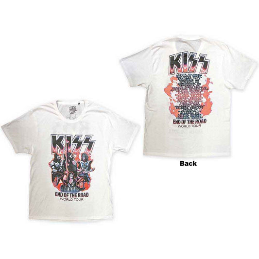 Kiss - End Of The Road Band Playing (T-Shirt) - Joco Records