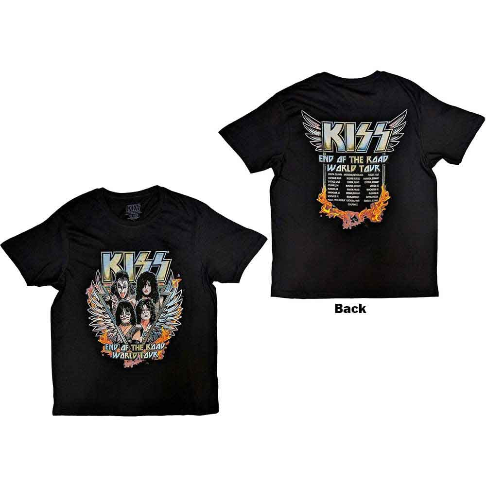 Kiss - End Of The Road Wings (T-Shirt) - Joco Records