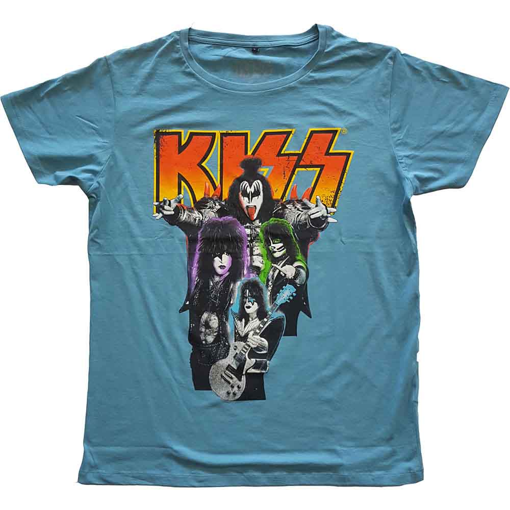 Kiss - Neon Band (T-Shirt) - Joco Records