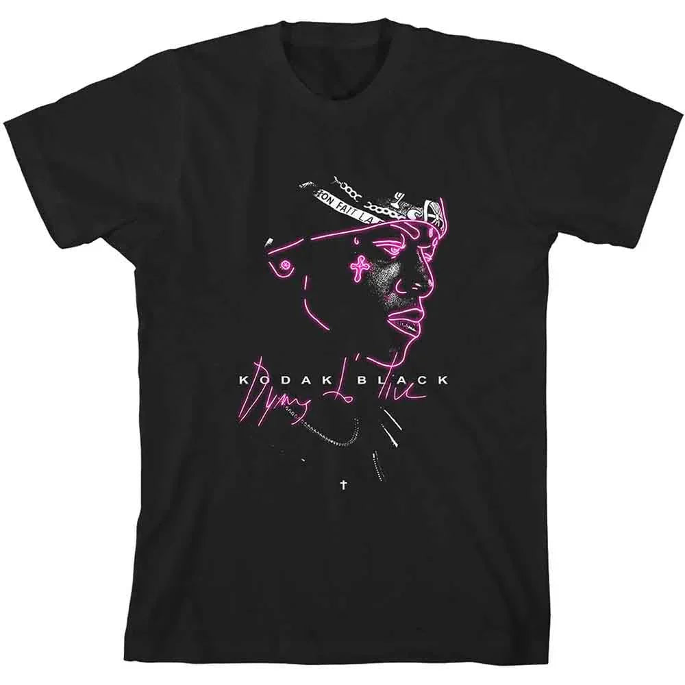 Kodak Black - Neon Outline (T-Shirt) - Joco Records