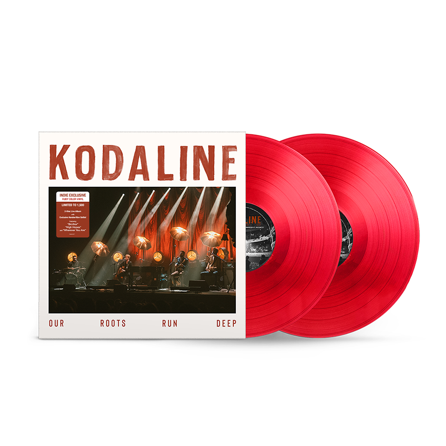 Kodaline - Our Roots Run Deep (Limited Edition, Ruby Vinyl, Indie Exclusive, 2 LP) - Joco Records