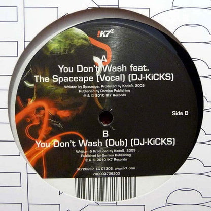 Kode9 - You Don't Wash (DJ-Kicks) (12-Inch Vinyl Single) - Joco Records