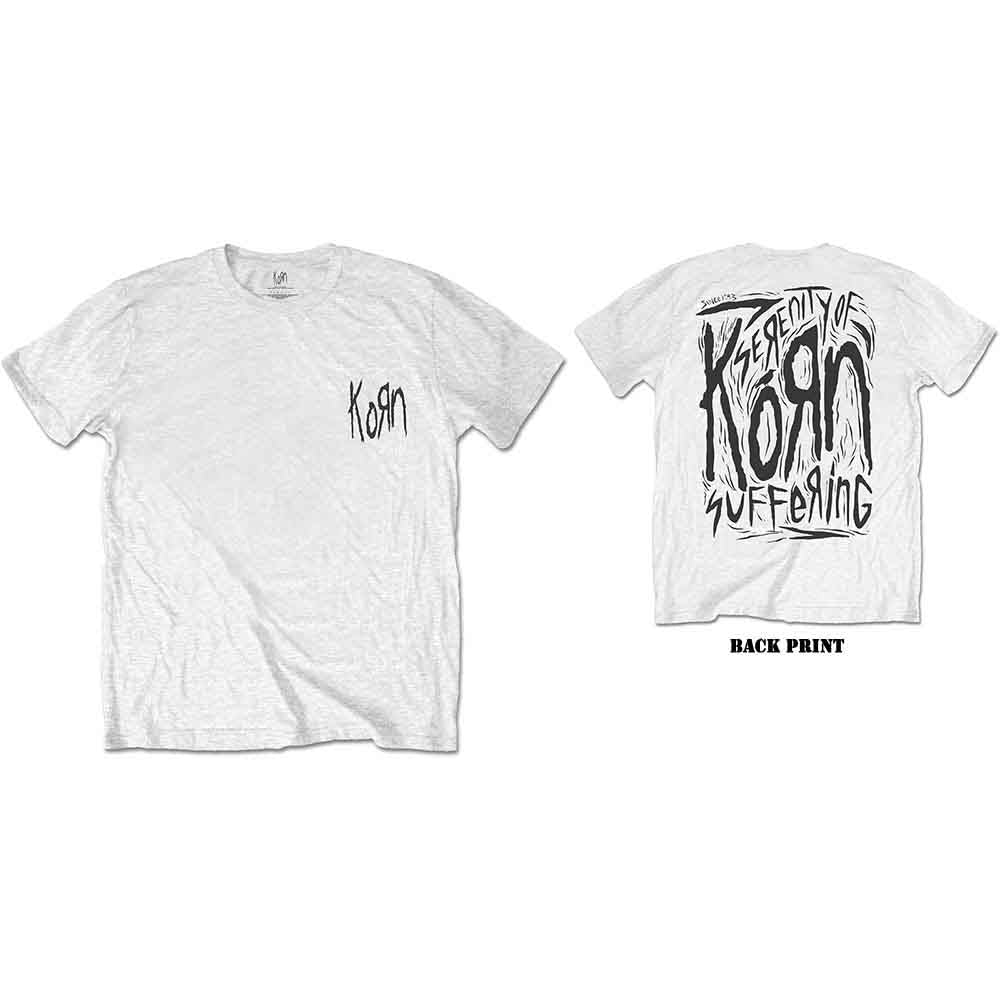 Korn - Scratched Type (T-Shirt) - Joco Records