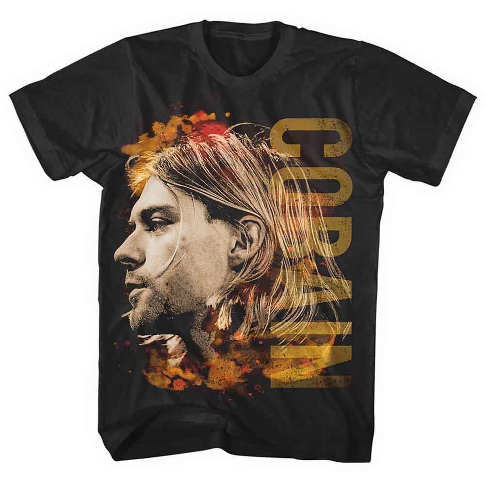 Kurt Cobain - Coloured Side View (T-Shirt) - Joco Records