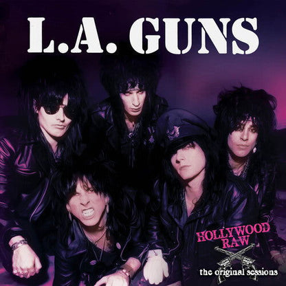 L.A. Guns - Hollywood Raw: The Original Sessions (Color Vinyl, Purple & Black Splatter) - Joco Records