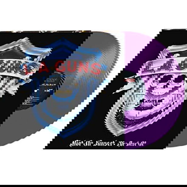 L.A. Guns - Riot On Sunset: The Best Of (Limited Edition, Purple Marble Vinyl) (LP) - Joco Records