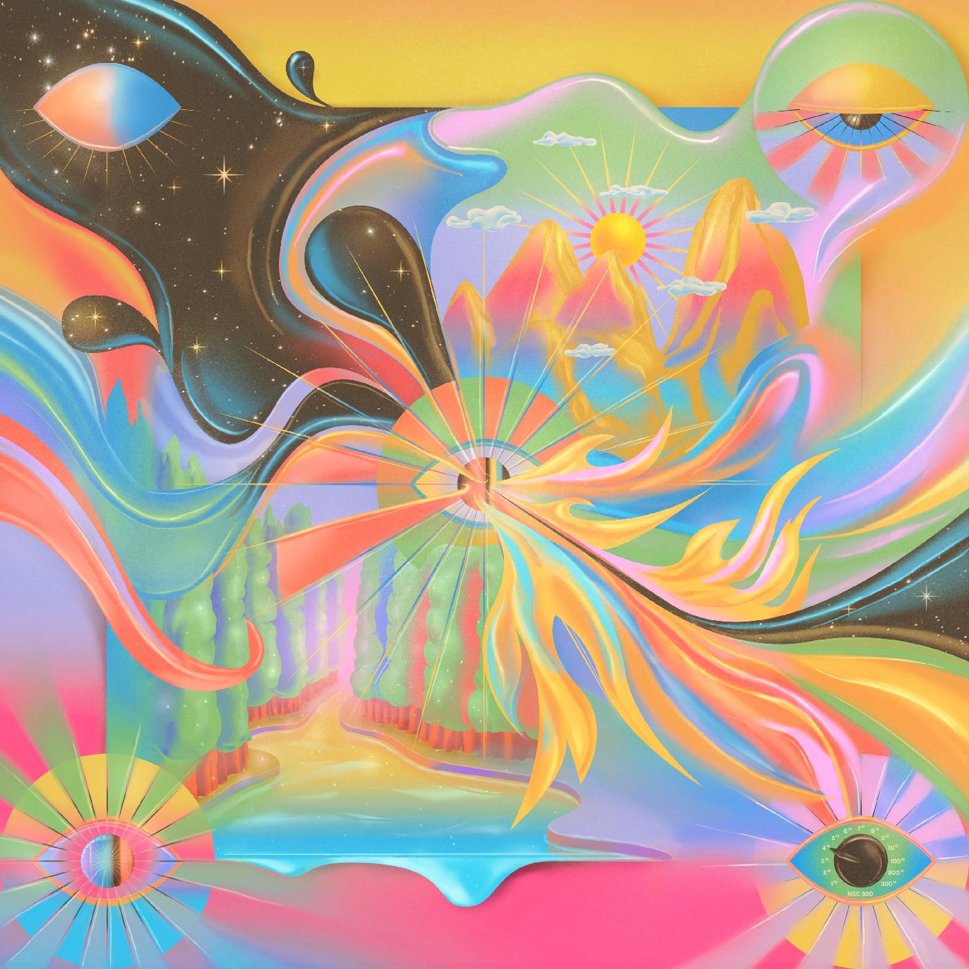 LP Giobbi - Light Places (Light Blue Transparent Vinyl) - Joco Records