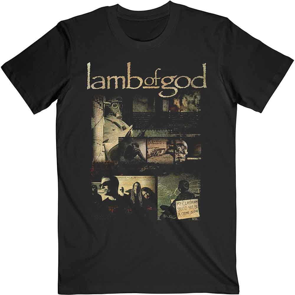 Lamb Of God - Album Collage (T-Shirt) - Joco Records