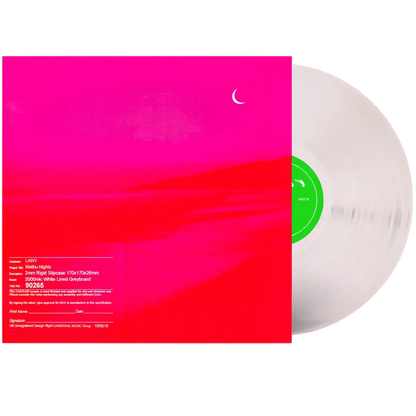 Lany - Malibu Nights (Limited Edition, Clear Vinyl) (LP) - Joco Records