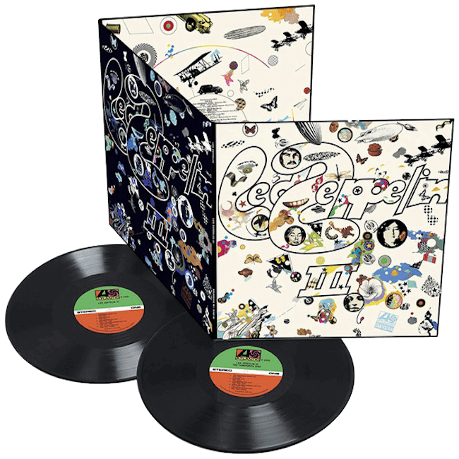 Led Zeppelin - Led Zeppelin III (Deluxe Edition, Remastered, Tr-Fold Sleeve, 180 Gram) (2 LP) - Joco Records