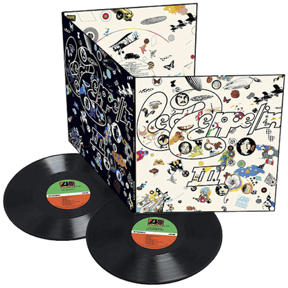Led Zeppelin - Led Zeppelin III (Deluxe Edition, Remastered, Tr-Fold Sleeve, 180 Gram) (2 LP) - Joco Records