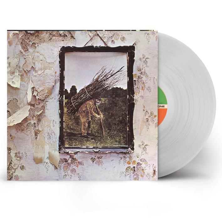 Led Zeppelin - Led Zeppelin IV (Limited Edition, 180 Gram, Clear Vinyl) (LP) - Joco Records