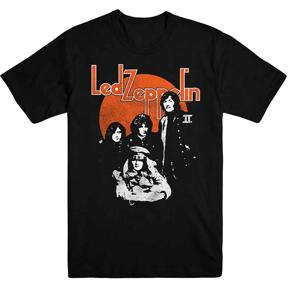 Led Zeppelin - Orange Circle (T-Shirt) - Joco Records