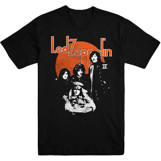 Led Zeppelin - Orange Circle (T-Shirt) - Joco Records