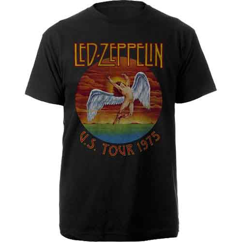 Led Zeppelin - USA Tour '75. (T-Shirt) - Joco Records
