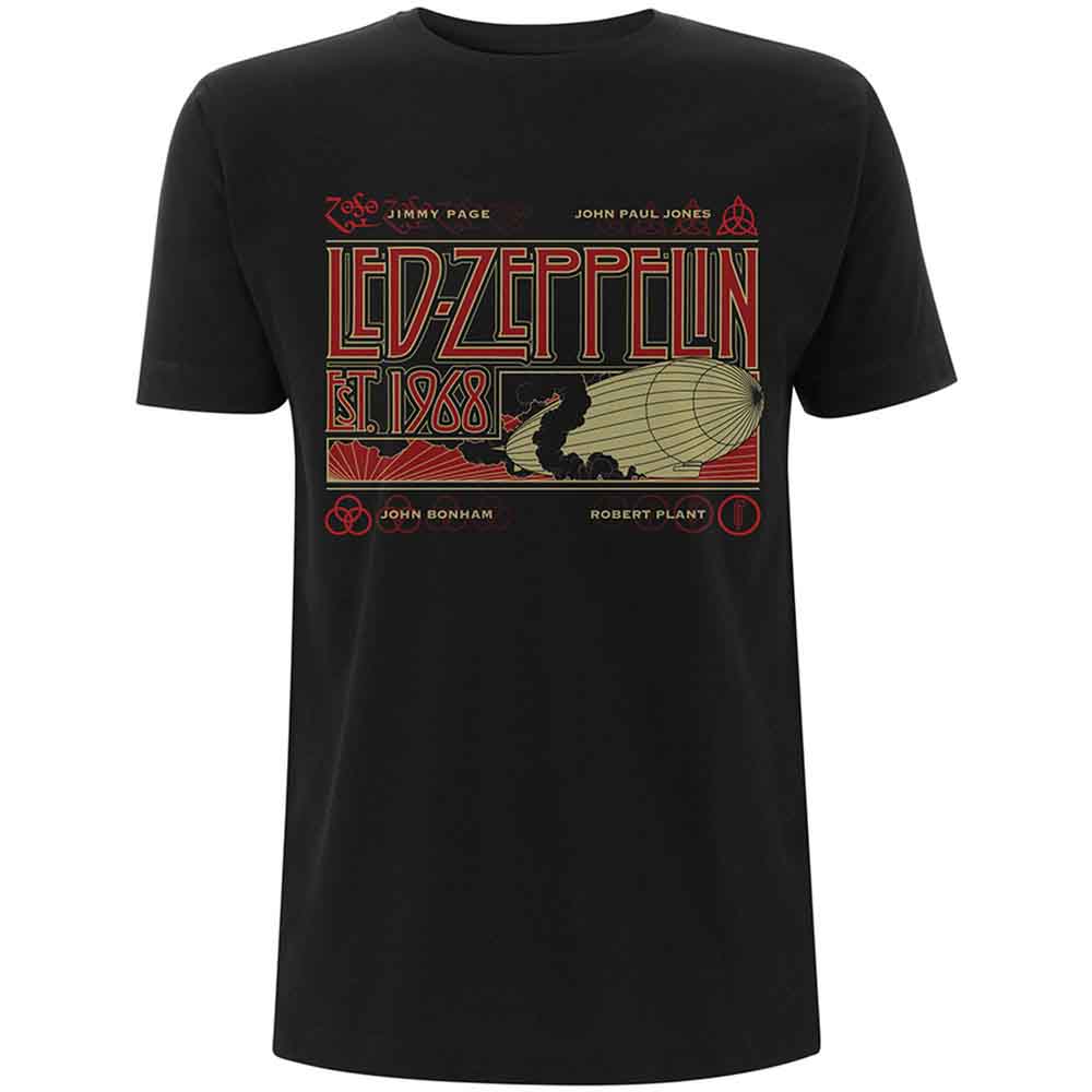 Led Zeppelin - Zeppelin & Smoke (T-Shirt) - Joco Records