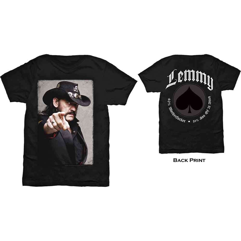 Lemmy - Pointing Photo (T-Shirt) - Joco Records