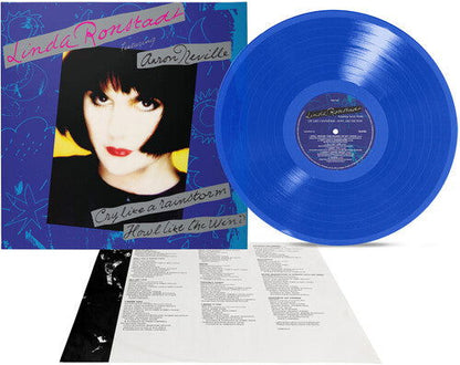 Linda Ronstadt - Cry Like a Rainstorm, Howl Like the Wind (Limited Anniversary Edition, Translucent Blue Vinyl) (LP) - Joco Records