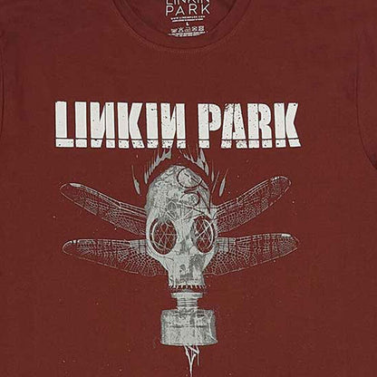 Linkin Park - Gas Mask & Band Logo (T-Shirt) - Joco Records