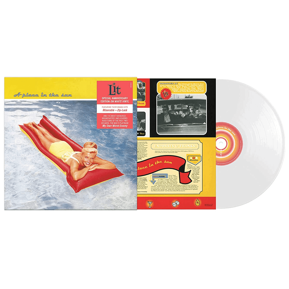 Lit - A Place In The Sun (Limited Edition, 140 Gram, White Vinyl) (LP) - Joco Records