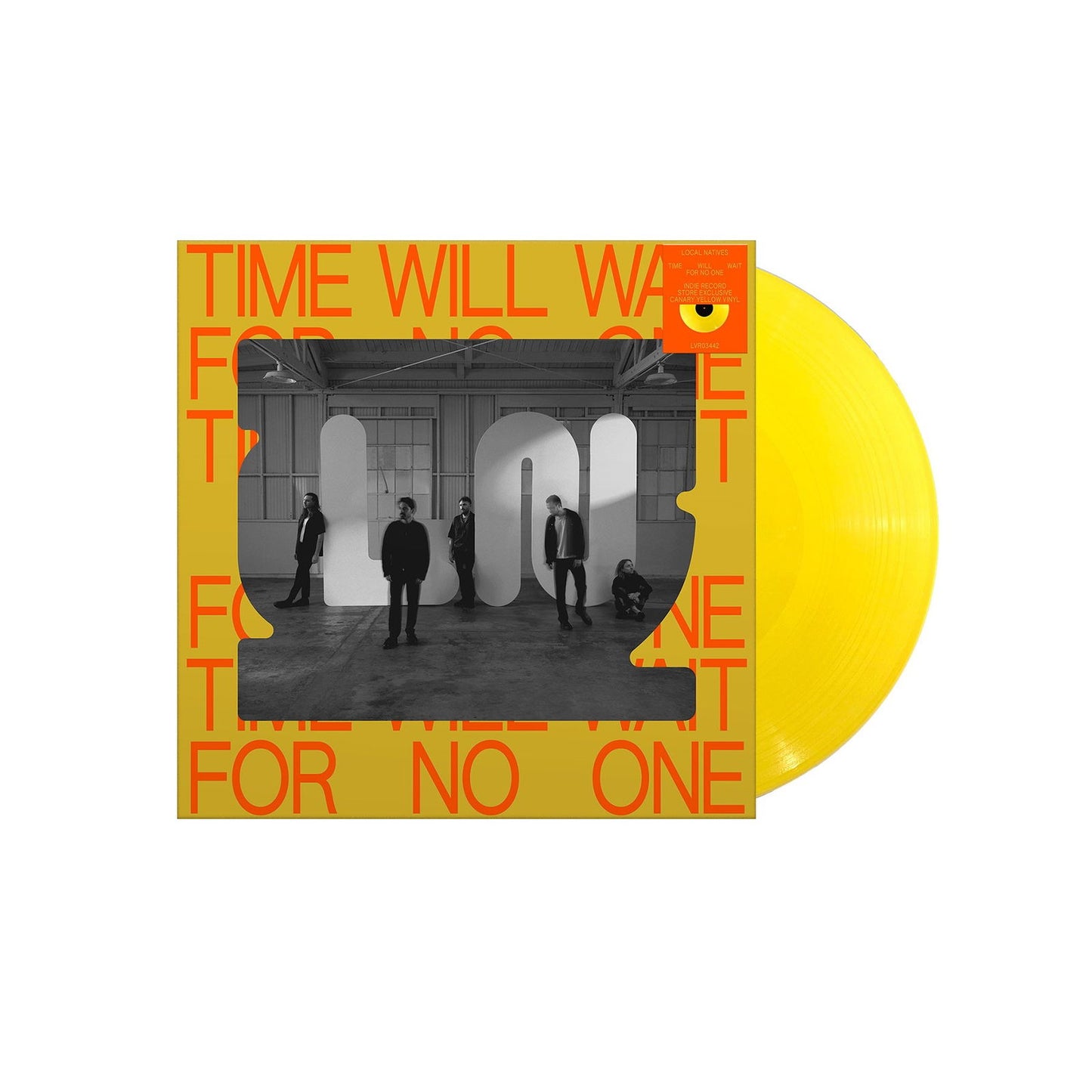 Local Natives - Time Will Wait For No One (Canary Yellow LP) - Joco Records