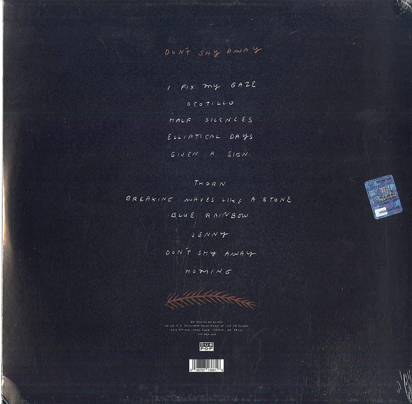 Loma - Don't Shy Away (Limited Edition, Color Vinyl) (LP) - Joco Records