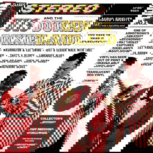 Louis Armstrong - Louis Armstrong and the Dukes of Dixieland (Limited Deluxe Edition, Red Vinyl) (LP) - Joco Records