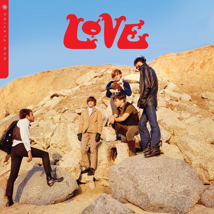Love - Now Playing (Limited Edition, Red Vinyl) (LP) - Joco Records