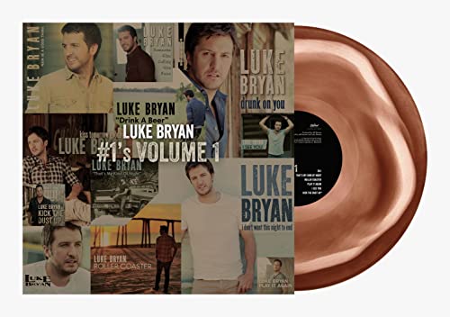 Luke Bryan - #1’s Vol. 1 (Brown Swirl LP) - Joco Records
