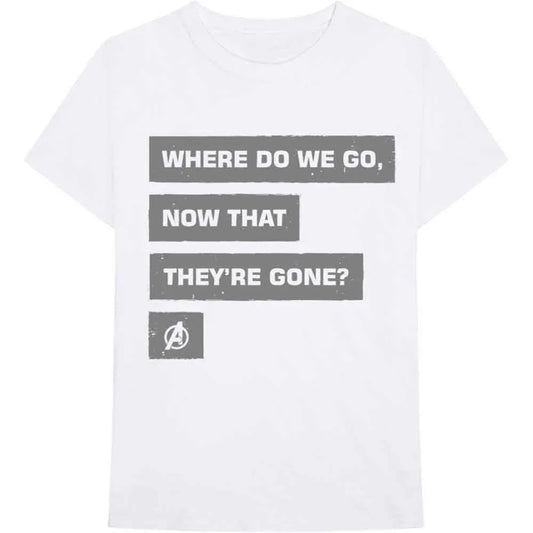 Marvel Comics - Avengers Now That They're Gone (T-Shirt) - Joco Records