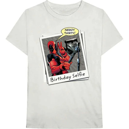 Marvel Comics - Deadpool Birthday Selfie (T-Shirt) - Joco Records