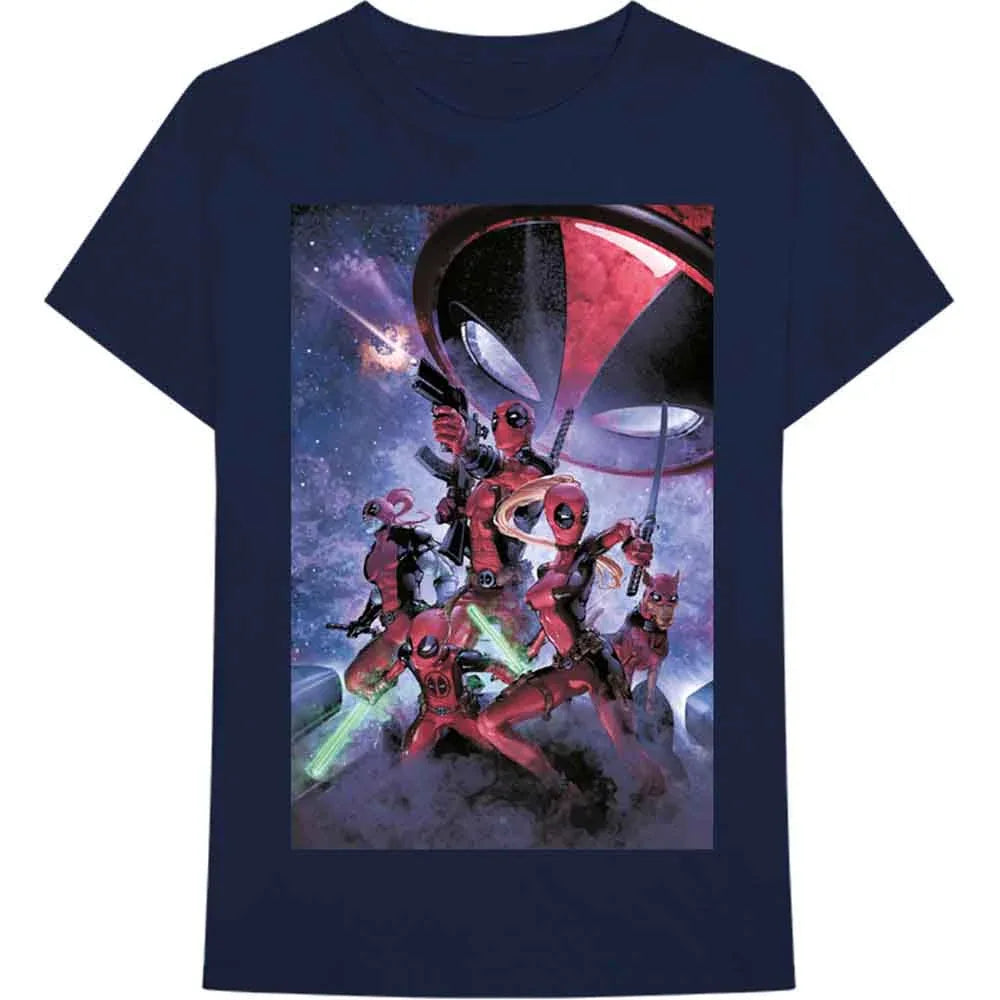 Marvel Comics - Deadpool Family (T-Shirt) - Joco Records