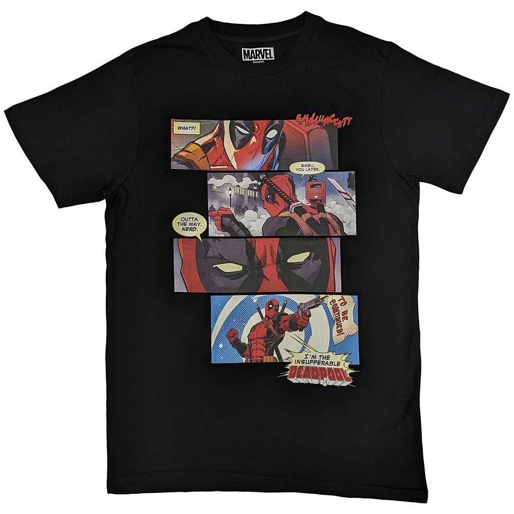 Marvel Comics - Deadpool Strips (T-Shirt) - Joco Records