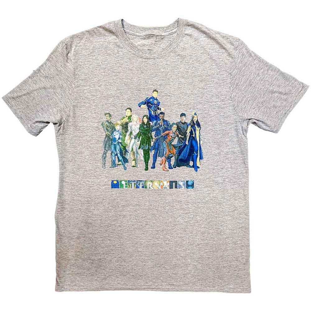 Marvel Comics - Eternals Colour Block Characters (T-Shirt) - Joco Records